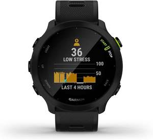 Meilleur prix, Garmin Forerunner 55 d'origine, montre de course GPS avec entraînements quotidiens suggérés, jusqu'à 2 semaines d'autonomie de la batterie, noir - Product Image 3