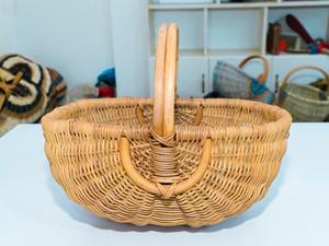 Handmade Natural Rattan <b>Basket</b> <b>for</b> <b>Gifts</b>, Fruits & Home Decor Made in Vietnam - Product Image 2