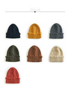Gorro de Invierno de Punto de Color Sólido Personalizado al por Mayor, Gorro de Lana Cálido, Estilo Premium para Moda Urbana y Uso en Exteriores - Product Image 2