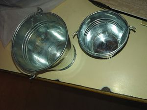 hot sell decorative metal <b>window</b> <b>box</b> large round <b>planter</b> galvanized <b>planter</b> garden metal round <b>planter</b> used for home decoration - Product Image 2