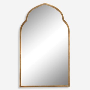 Modern Classic Design <b>Arched</b> Wall Mirror Metal <b>Frame</b> for Bathroom Living Room Hotel Hallway Decor - Product Image 5
