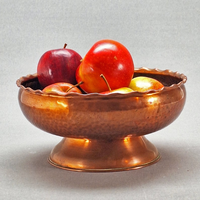 Bol en cuivre vintage de luxe pour hôtel et restaurant vaisselle avec finition or poli disponible au meilleur prix