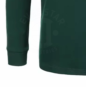 100% Premium hommes manches longues polo t-shirt prix de gros avec personnalisation - Product Image 4