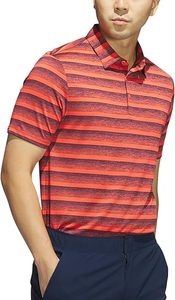 Men's Performance Short Sleeve for Polo Shirt Quick Dry 100% Polyester with Solid 3D Pattern - Product Image 4