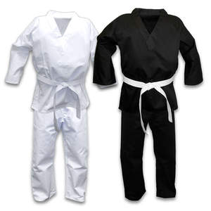 Arts martiaux uniformes MMA vêtements karaté costumes en gros karaté uniforme blanc couleur blanc homme Taekwondo costume respirant BAS quantité minimale de commande - Product Image 4