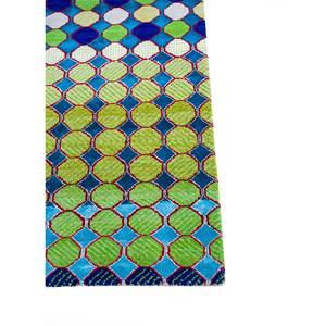 Alfombra Manchaha de Lana y Seda de Bambú, Tejida a Mano, Color Marfil, 10 mm de Grosor, Patrón Geométrico Abstracto, para el Hogar, Pasillo, Modelo Rectangular-Les-1474 - Product Image 4