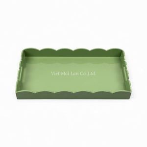 Bandeja de Laca Hecha a Mano para Servir Alimentos, Mesa del Hogar y Uso Diario, de Vietnam - Product Image 1