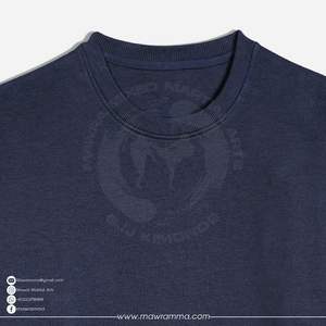 Mawra New High Quality Cotton/Polyester Blend Sweatshirt with Embroidery & Plain Dye for Winter Men's Streetwear - Product Image 2