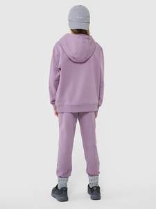 ชุดวอร์มแบบสวมหัวมีฮู้ดของเด็กผู้หญิงชุดวอร์มแบบสวมหัวแบบลำลองระบายอากาศได้คุณภาพระดับพรีเมียม - Product Image 3