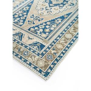 Alfombra de Lana Anudada a Mano Nuray Azul Pae-1854, Rectangular de 9x12, con Patrón de Medallón, para Decoración de Sala de Estar o Uso en Pasillos - Product Image 2