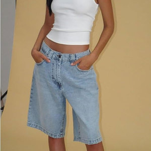 Premium Quality Women Oversized Shorts Best Selling Women Oversized Shorts Made In High Quality Material Women Oversized Shorts - Product Image 5
