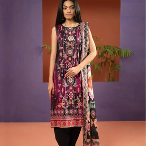 Costumes de pelouse en coton pakistanais de haute qualité Faisalabad vêtements d'été Salwar Kameez robes pour femmes grande taille - Product Image 1