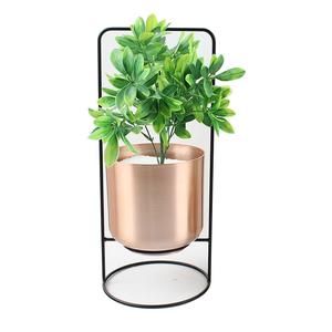 Pot décoratif Jardinière de fleurs design fait main Jardinière de fleurs de bonne qualité avec support Finition brillante Décoration de fêtes de mariage - Product Image 1