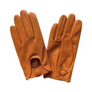 Guantes de Motocross de Cuero de Primera Calidad, Equipo de Protección para Motociclismo, Ajuste Cómodo, para Calle y Pista - Product Image 3