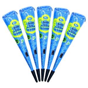 Conos de Crema de Henna Mehndi de Primera Calidad de Acción Rápida, Color Oscuro Instantáneo, Fórmula de Tinte Rápido |   Natural a base de hierbas, seguro para la piel - Product Image 1