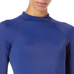 Spandex Polyester Breathable Customized Printing Men BJJ Gym <b>Rash</b> <b>Guards</b> / Custom Plus Size <b>Women</b> <b>Rash</b> <b>Guard</b> UPF50+ Protection - Product Image 2