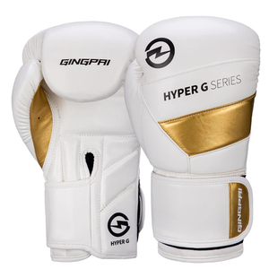 Guantes de boxeo para adultos de diseño simple 2025, guantes de boxeo de cuero PU resistentes al desgarro 8oz,10oz,12oz,14oz,16oz - Product Image 4