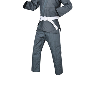 Meilleure vente Gis de formation professionnelle Kimono armure de perles Jiu Jitsu uniforme pour les arts martiaux mixtes de haute qualité gris grande taille - Product Image 5