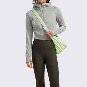 เสื้อครอปยืดแฟชั่นของผู้หญิงถูกสร้างขึ้นเพื่อความมั่นใจสไตล์การเคลื่อนไหวที่ยืดหยุ่นและสวมใส่ในชีวิตประจำวันที่ราบรื่น - Product Image 3