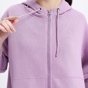 Sweats à capuche et sweatshirts pour femmes Pull en coton OEM Logo personnalisé Usine en vrac Fournisseur en gros - Product Image 6