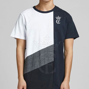 Camiseta ecológica transpirable de secado rápido de alta calidad con logotipo personalizado para hombre, camiseta informal lisa de manga corta 100% algodón, OEM al por mayor - Product Image 2