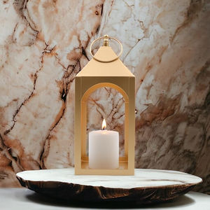 Lanterne en fer métallique de qualité supérieure avec bougeoir à un pilier bougies lanternes suspendues pour la décoration de la maison bougeoirs - Product Image 4