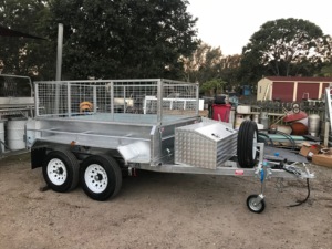 Agricultural Tipper Trailer Farm Dump <b>Utility</b> Hauling Trailer with 3-Year Warranty and 80m Tow <b>Bar</b> for Garden Use - Product Image 5