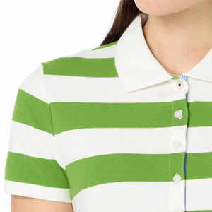 Gran Oferta personalizada para mujer para polos, diseño informal transpirable con patrón sólido, último lanzamiento - Product Image 3
