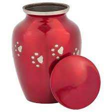 Commémoratifs de crémation Urnes en métal Conteneur d'inhumation Récipient commémoratif de crémation Pot de pot Urnes en métal Urnes funéraires Grande taille - Product Image 3