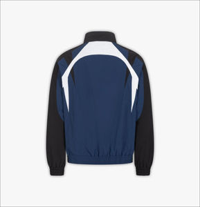 Ensemble de vêtements de rue avec fermeture éclair 2 pièces pour hommes personnalisés OEM short coupe-vent imprimé polyester nylon ensemble short coupe-vent à capuche - Product Image 3