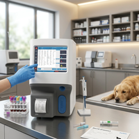 Analyseur d'hématologie automatique à 5 parties Zybio Z50 pour les petits laboratoires et les tests cliniques vétérinaires