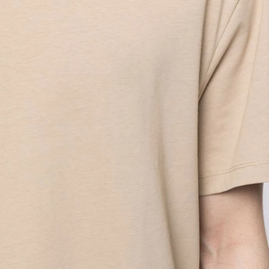 เสื้อยืดคอกลมชายคุณภาพสูง ผ้าฝ้าย 100% และโพลีเอสเตอร์ ขายส่ง รับทำโลโก้ เสื้อยืดเปล่าไม่มีลาย - Product Image 5