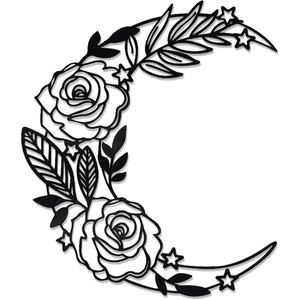 Modern <b>Leaf</b> <b>Wall</b> Art Black Metal Handicraft with <b>Leaf</b> and Stem Living Room Bedroom or Dining Room <b>Wall</b> <b>Decor</b> for Housewarming - Product Image 2