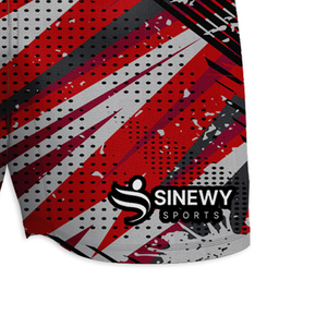 Personalizable Color Tamaño de secado rápido de cuatro vías de estiramiento Sublimación Impreso MMA Pantalones cortos Diseño frontal Ligero Transpirable - Product Image 3