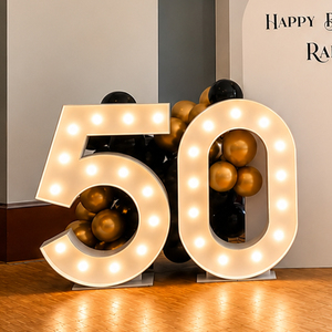 <span class=keywords><strong>Letras</strong></span> LED Grandes para Decoración, <span class=keywords><strong>Letras</strong></span> <span class=keywords><strong>Gigantes</strong></span> <span class=keywords><strong>DIY</strong></span> SOFIA para Baby Shower, Decoración de Fiestas de Cumpleaños, Número Luminoso - Product Image 5