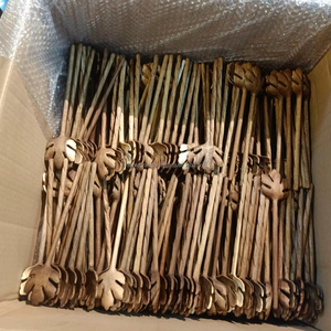 Vietnam 2025: venta al por mayor lista para la exportación, cucharas de madera talladas a mano, lujo Premium - Product Image 1