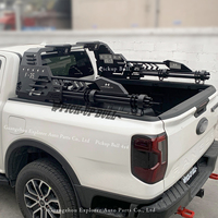 Arceau universel pour Pickup Ranger Hilux Revo Vigo Navara Dmax avec Gatling Shape F35 Lightning II Attack Fighter Roll bar