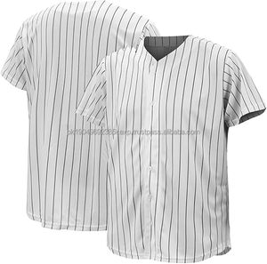 เสื้อเจอร์ซีย์เบสบอลของผู้ชายเสื้อกีฬาสีทึบแห้งเร็วเข้ารูป - Product Image 6