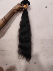 12A 100% pelo humano natural indio paquete proveedor, venta al por mayor sin procesar virgen cruda cutícula alineada un trama paquetes de pelo crudo - Product Image 4