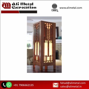 Juego de 2 candelabros modernos de madera natural para decoración del hogar con características estacionales diarias para decoración navideña - Product Image 2