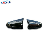 Coque de rétroviseur latéral de voiture aspect carbone ABS pour BYD Destroyer 05 Chazor King Seal 5 2022-2025