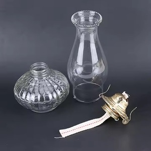 H.M.A Handicrafts Gold Finish Vintage Metal <b>Oil</b> <b>Lamp</b> Elegant Lantern for Home Decoration for Wedding Parties Christmas Decor - Product Image 5