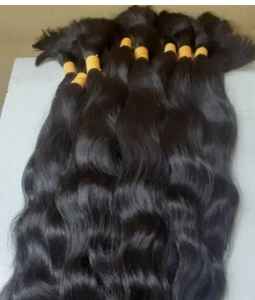 Cheveux humains indiens en vrac 100 Virgin Remy Tape In Hair Extension Double Drawn - Product Image 3