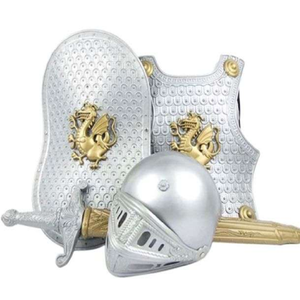 Juego completo de armadura de armas de caballero medieval hecho en India con pauldrones y gorget brazo vikingo hombro Vambrace par precio al por mayor - Product Image 1