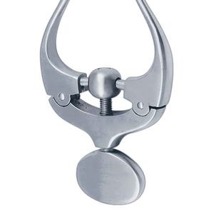 Retractor de acero inoxidable alemán de alta calidad Jansen, tornillo de ajuste manual, 3x3 puntas romas y afiladas - Product Image 5