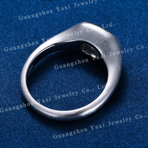 Anillo <span class=keywords><strong>de</strong></span> Compromiso para Hombre YAXI, en Plata S925 <span class=keywords><strong>y</strong></span> <span class=keywords><strong>Oro</strong></span> <span class=keywords><strong>de</strong></span> 10K/14K/18K, con Diamante Natural Cultivado en Laboratorio, Corte Cojín, Certificado IGI, Gran <span class=keywords><strong>Venta</strong></span> - Product Image 3