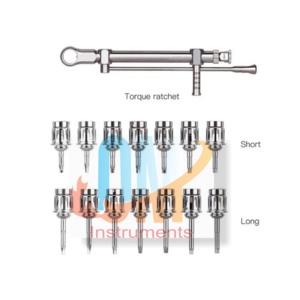 OldMed Premium Quality CE ISO Certified Stainless Steel Dental Implant <b>Torque</b> <b>Wrench</b> Screwdriver Kit Hospital Use Customized - Product Image 4