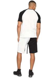 Camiseta de manga corta con cuello redondo para hombre de alta calidad, estilo informal de verano, ropa deportiva de secado rápido para gimnasio, Material transpirable de algodón - Product Image 2