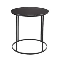 Table basse Hourglass moderne en métal martelé doré, faite à la main, légère et portable, meuble d'appoint pour chambre et salon