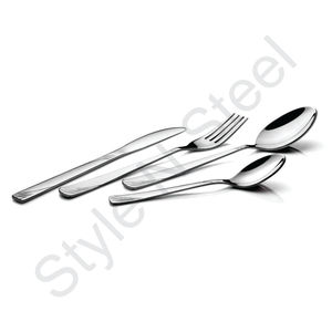 Juegos de cubiertos modernos de acero inoxidable SUZY, cuchillo, cuchara, tenedor, certificado LFGB, precio al por mayor - Product Image 2